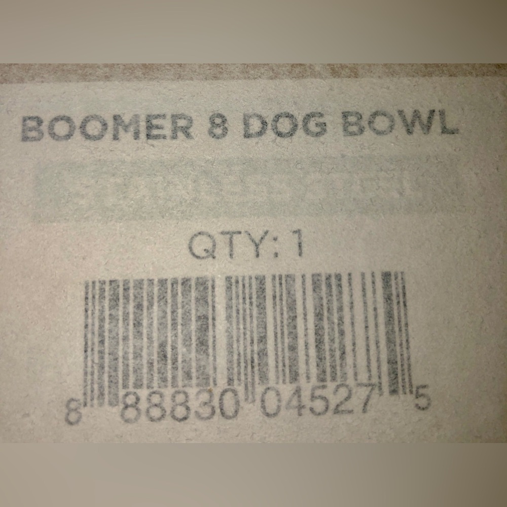 YETI BOOMER 8 CUP Stainless Dog Bowl Co-Branded with ULINE NIB - Picture 7 of 8